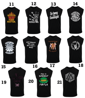 2 for £19.99 T-shirt Or Tank Top