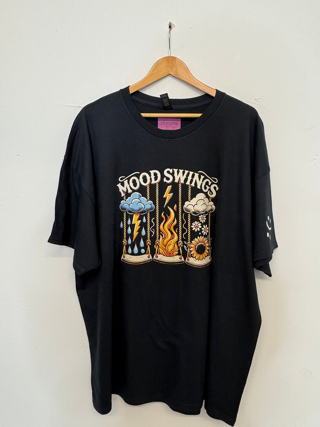 SALE TEE BLACK MOOD SWINGS  4XL