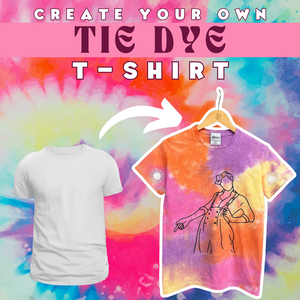 CREATE YOUR OWN TIE DYE T-SHIRT