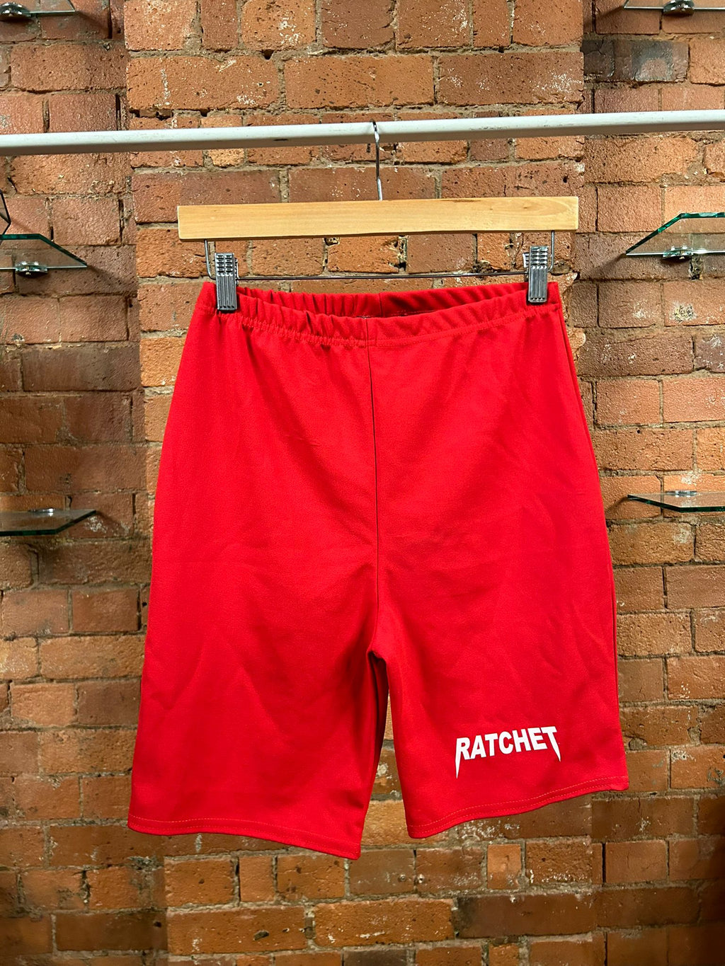SALE Adult Large Red Cycle Shorts