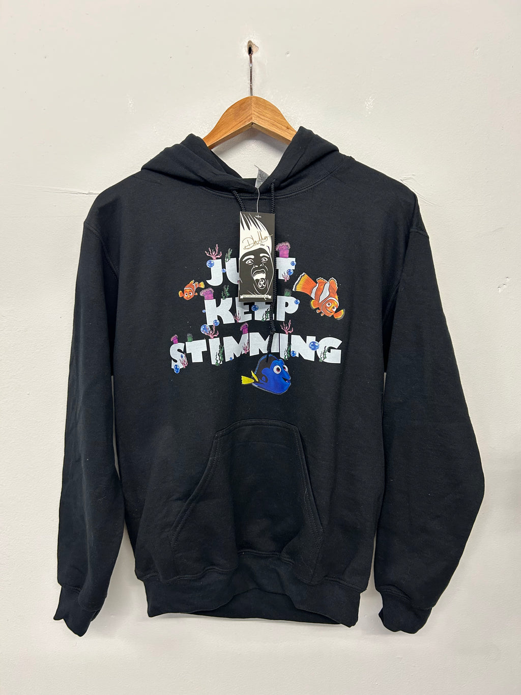 SALE HOOD BLACK KEEP STIMMING SMALL