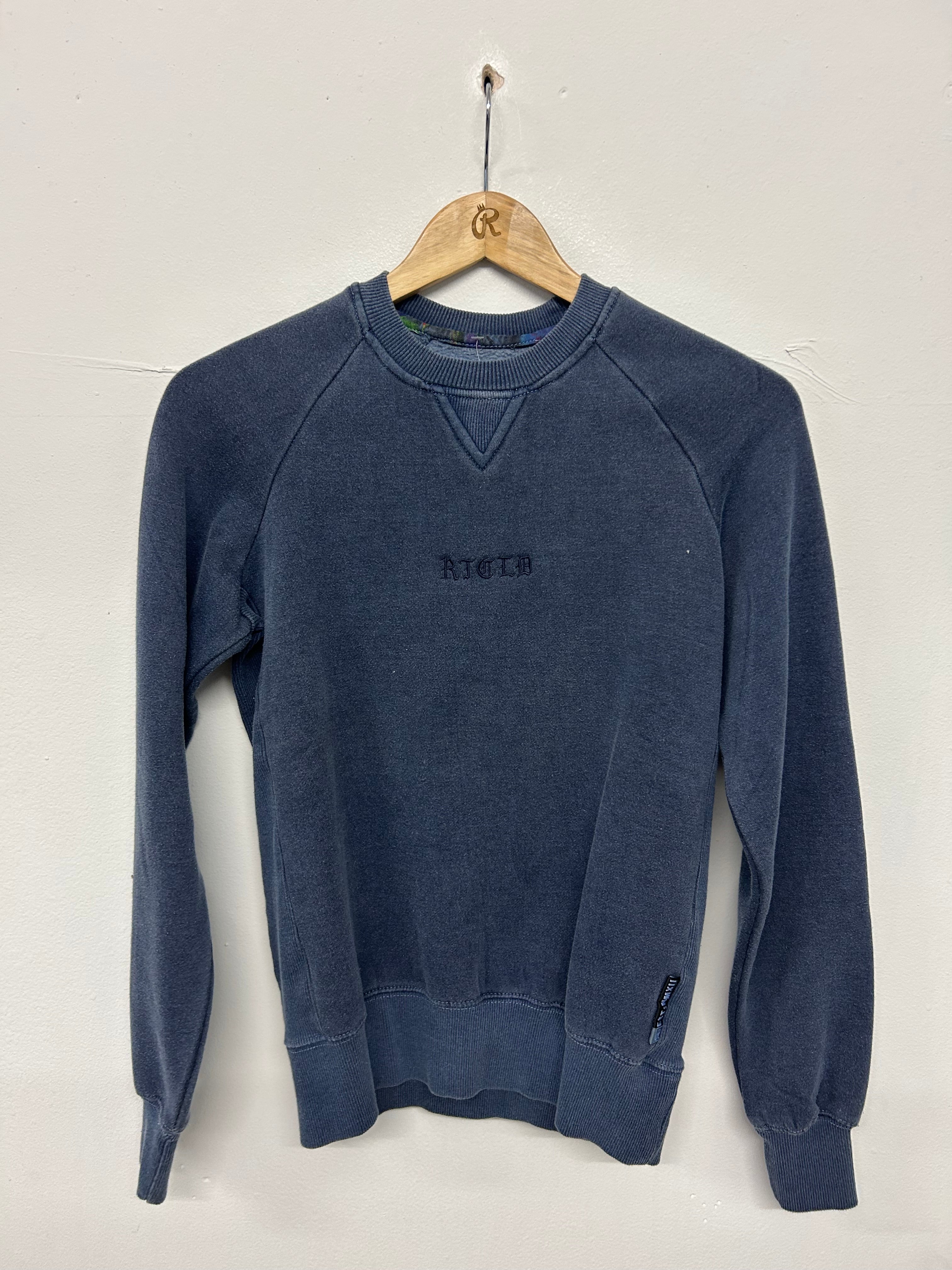 SALE DISTRESSED NAVY SWEAT X- SMALL