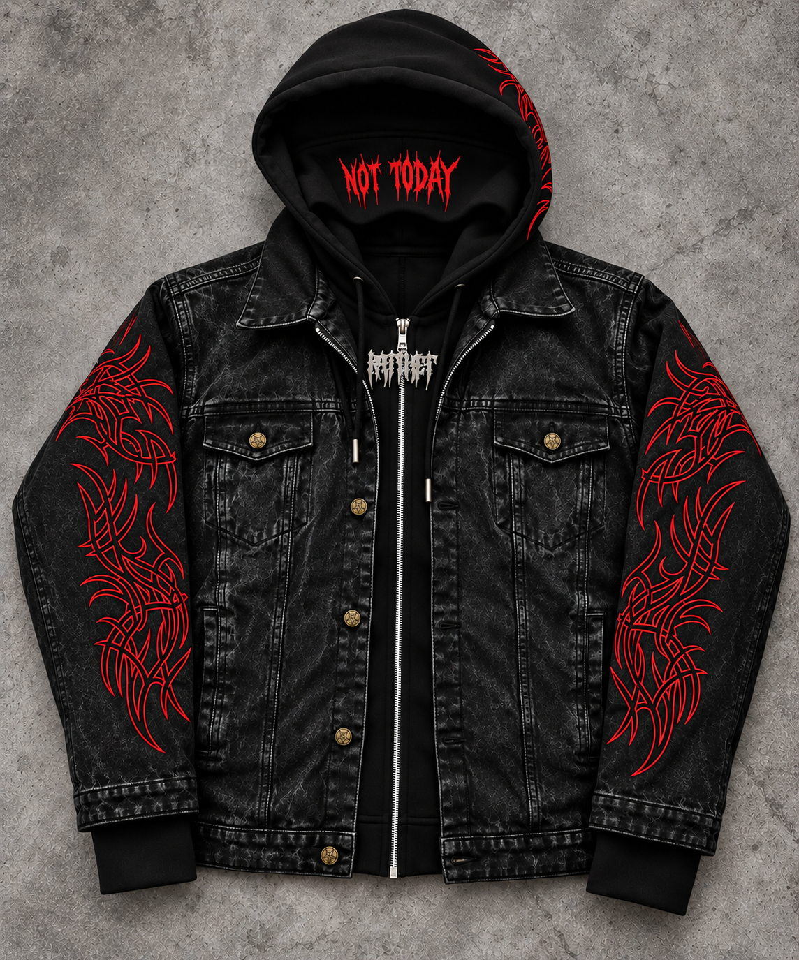 Scream Denim Jacket (pre order shipped before halloween)