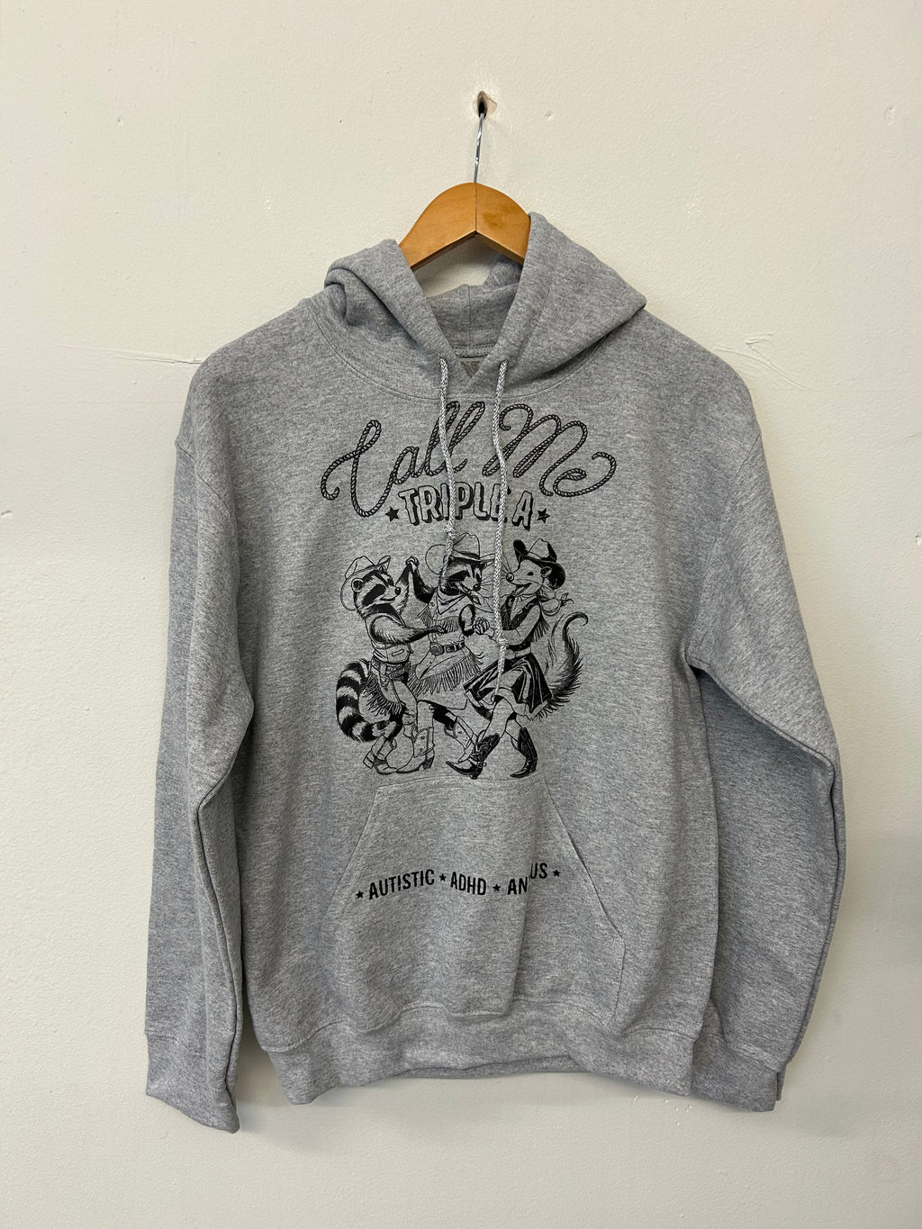SALE HOOD GREY TRIPLE A*  SMALL
