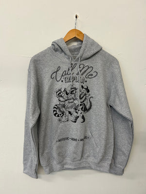 SALE HOOD GREY TRIPLE A*  SMALL