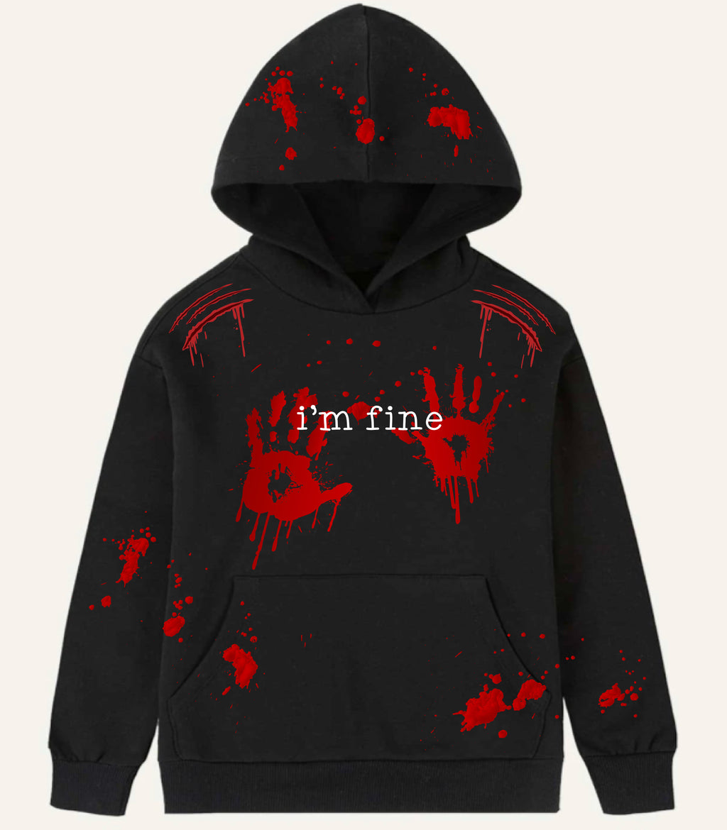 I'm Fine Blood Splat