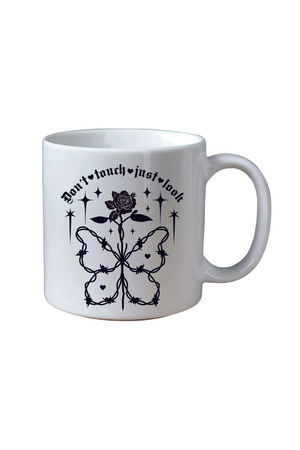 Don't Touch Just Look Mug