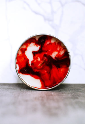 Vegan Soy Wax 200ml Tie Dye Candle 35h+ Burn Time