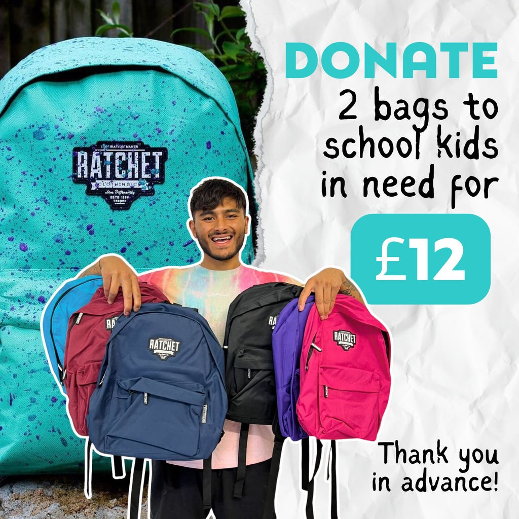 Donation of 2 BAGS FOR £12