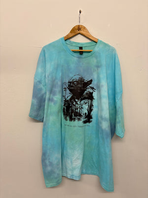 SALE TEE BLUE/GREEN DO OR DO NOT  5XL
