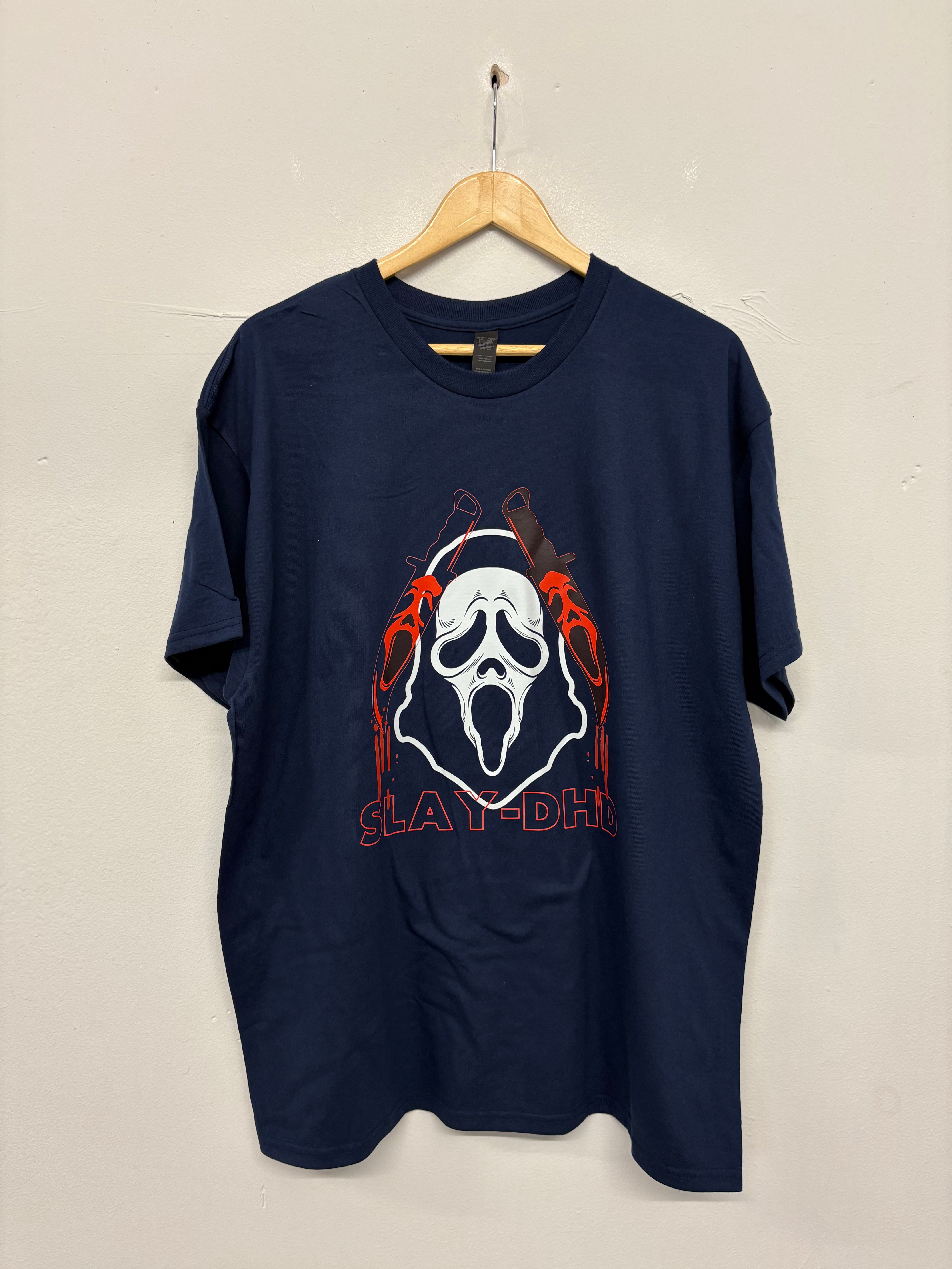 SALE TEE NAVY SLAY DHD  XL
