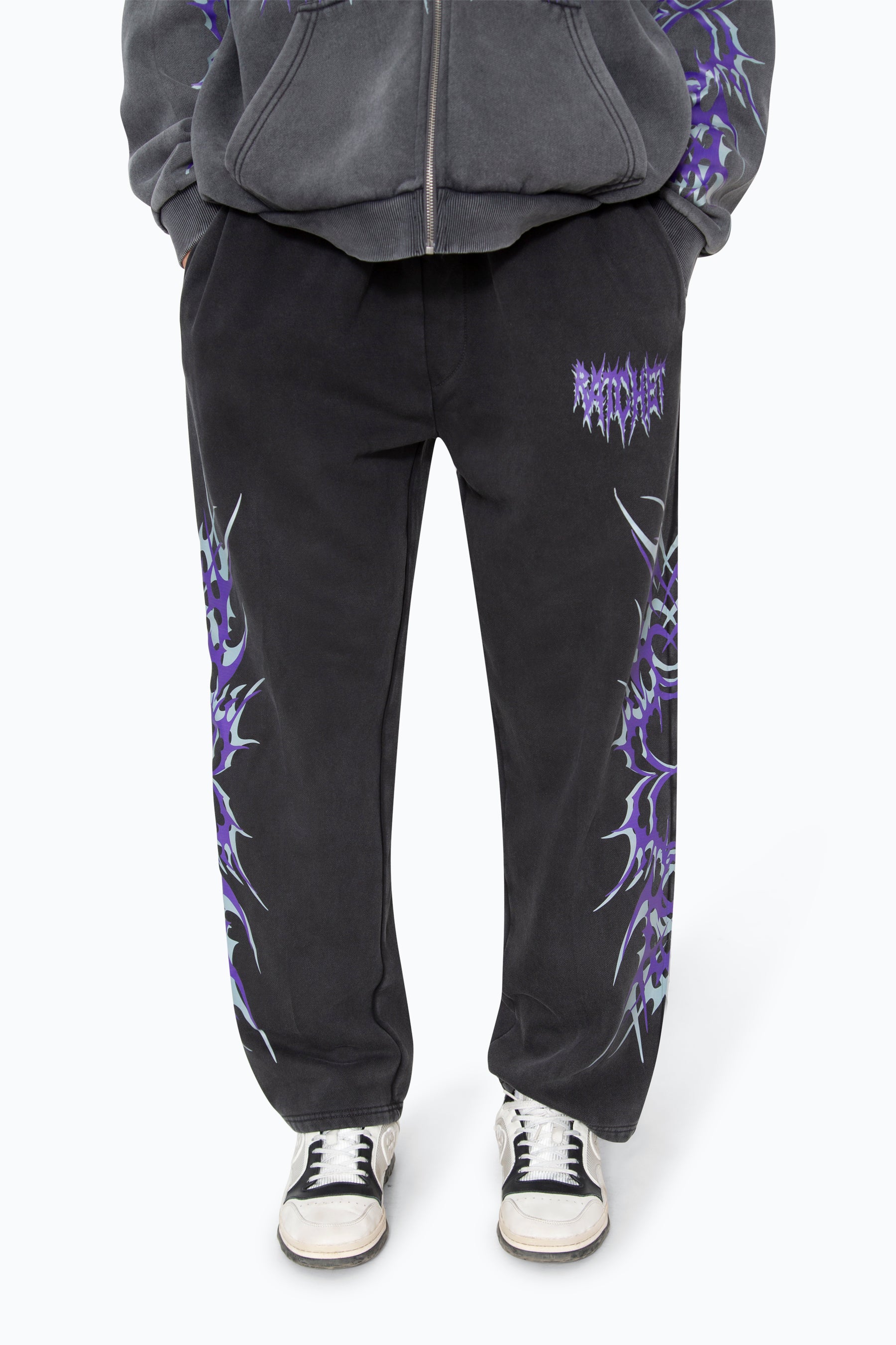 Heavy Acid Purple Thunder Tracksuit