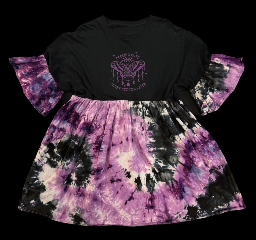 Hex You Later Smock Dress