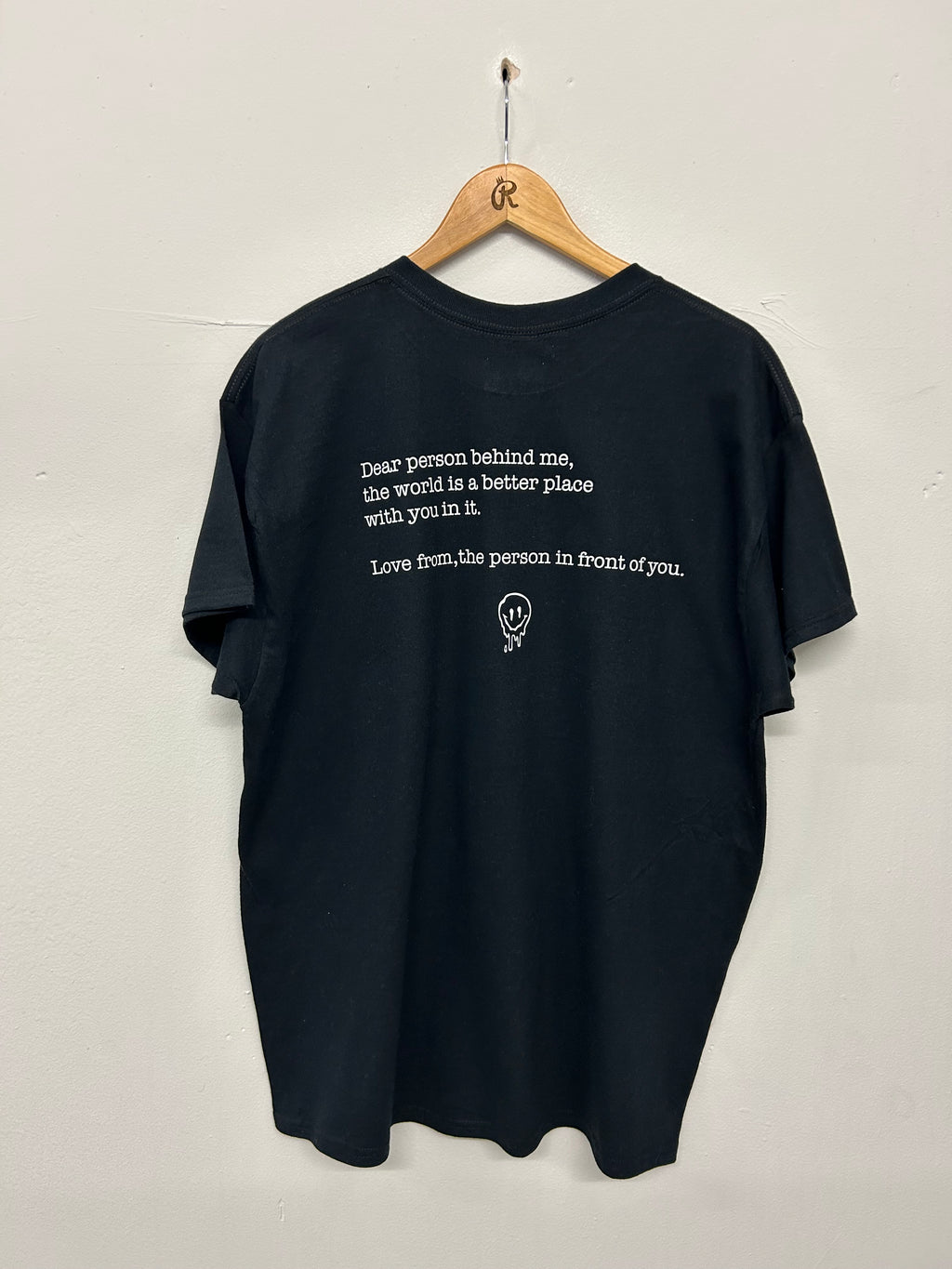 SALE DEAR PERSON BLACK TEE SWEAT