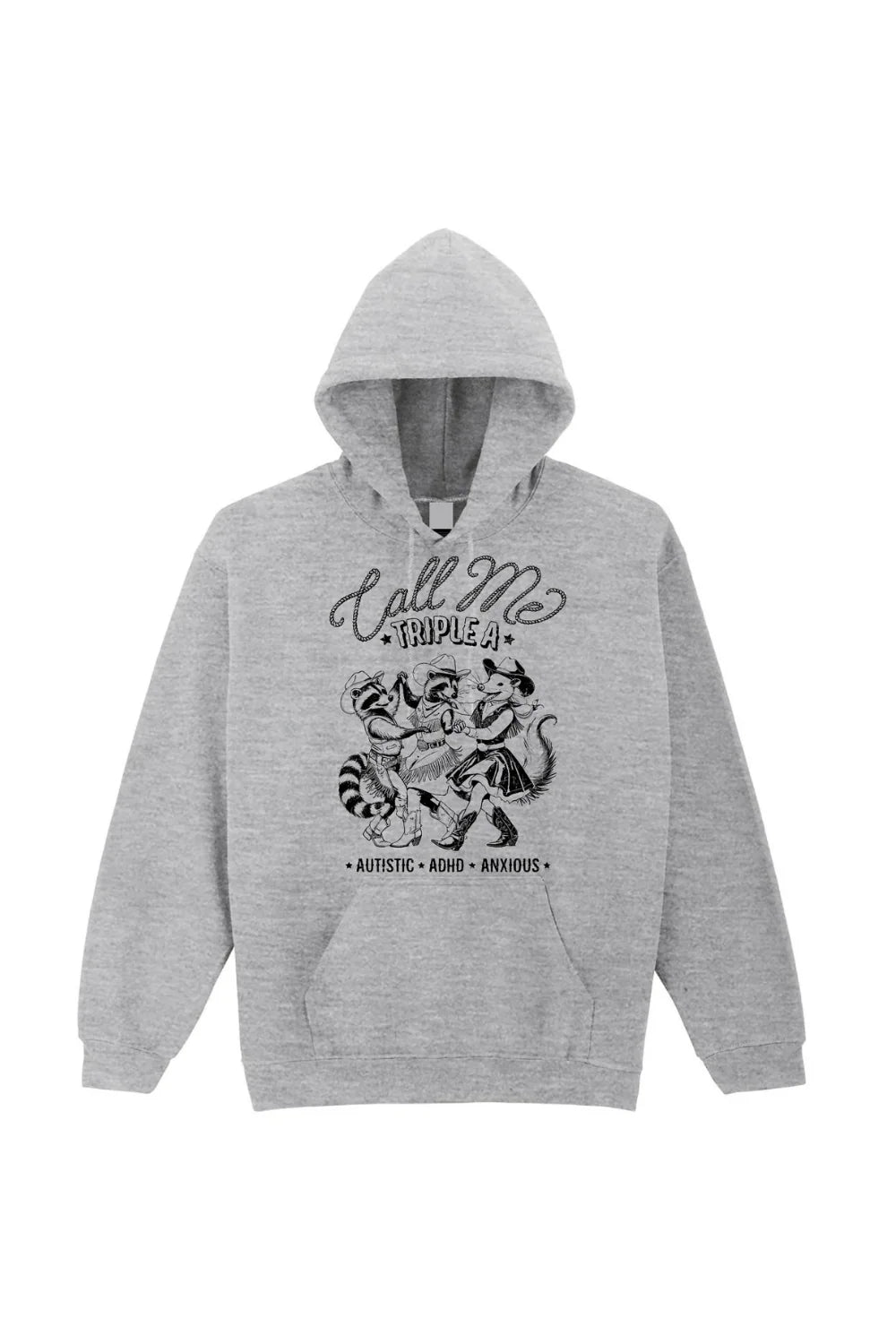 SALE HOOD GREY TRIPLE A 3XL