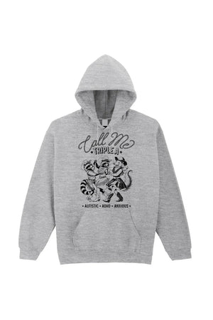SALE HOOD GREY TRIPLE A 3XL