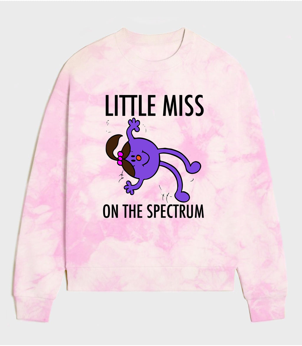 Little Miss On The Spectrum Tie Dye