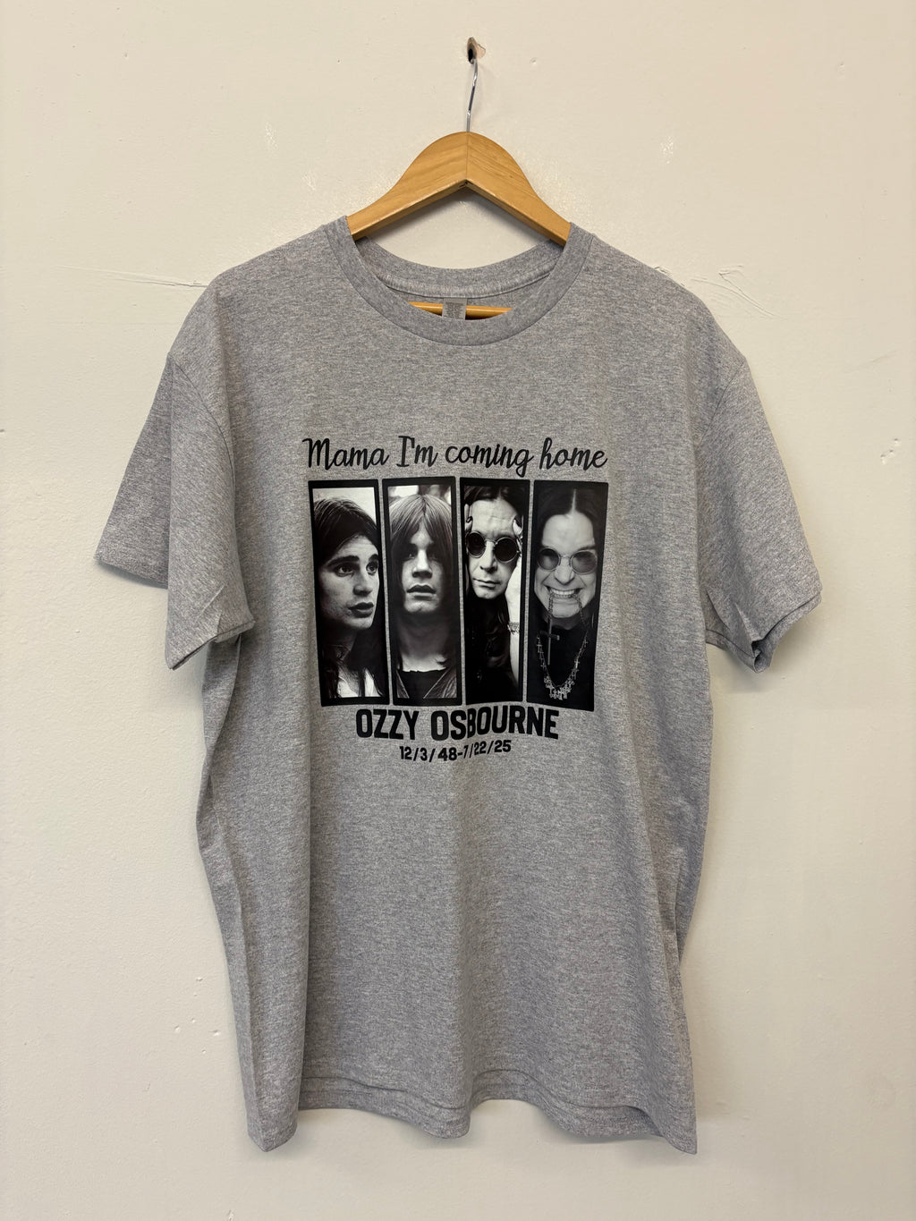 SALE TEE GREY MAMA I'M COMING HOME