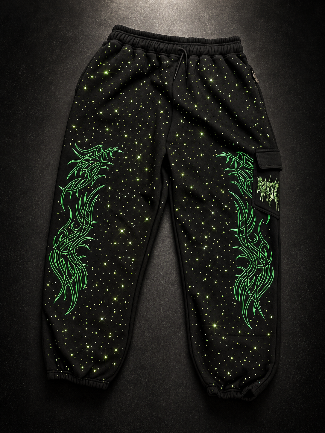 LIMITED EDITION RHINESTONE GREEN JOGGER (Shipped End Of NOVEMBER)