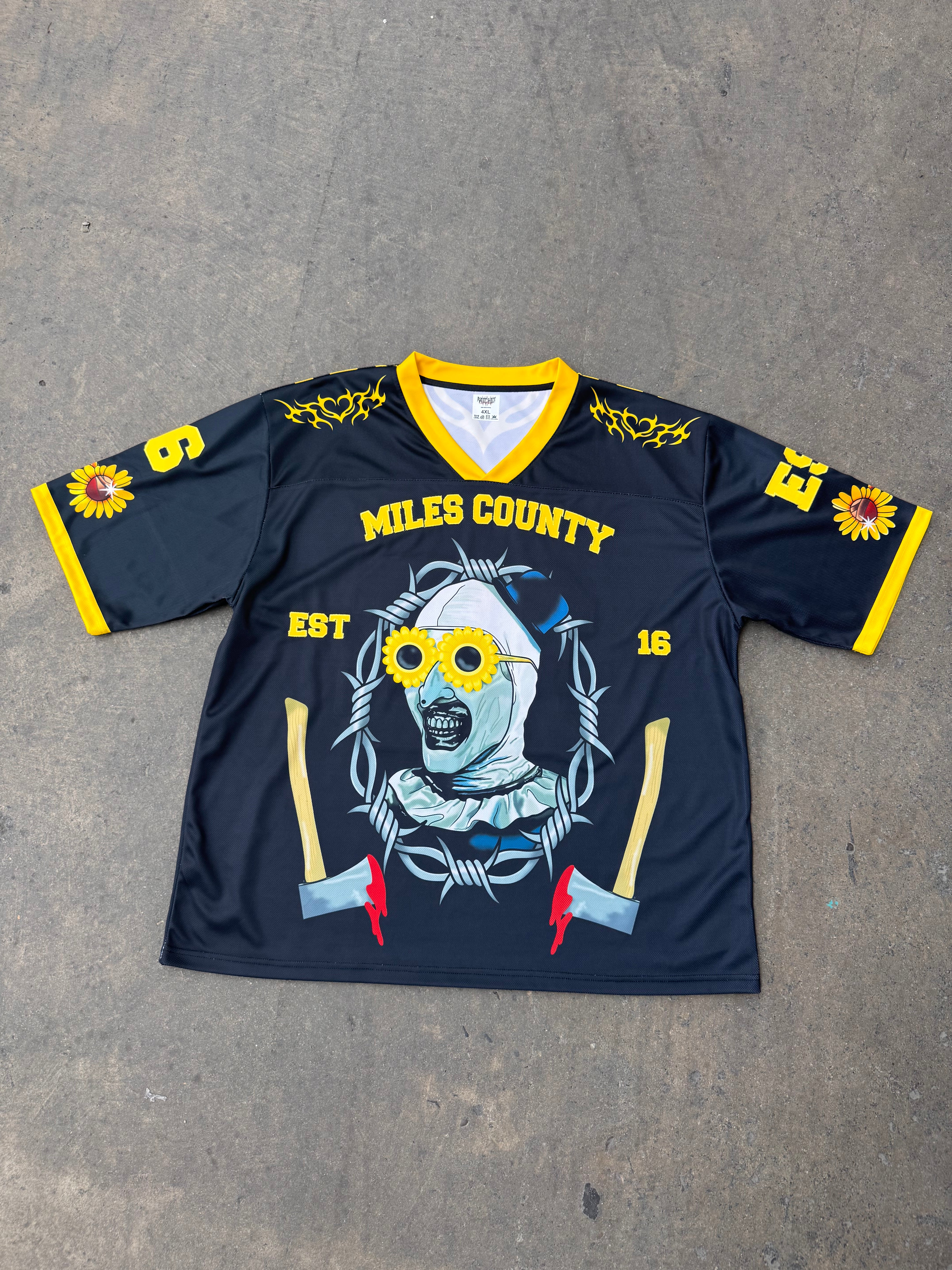 Art The Clown Baseball Jersey