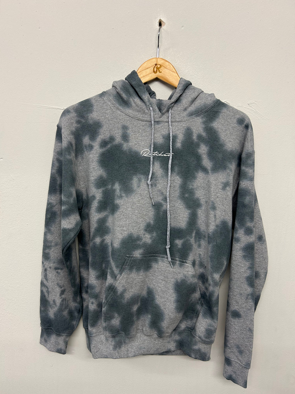 SALE GREY BLACK CLOUD  HOOD