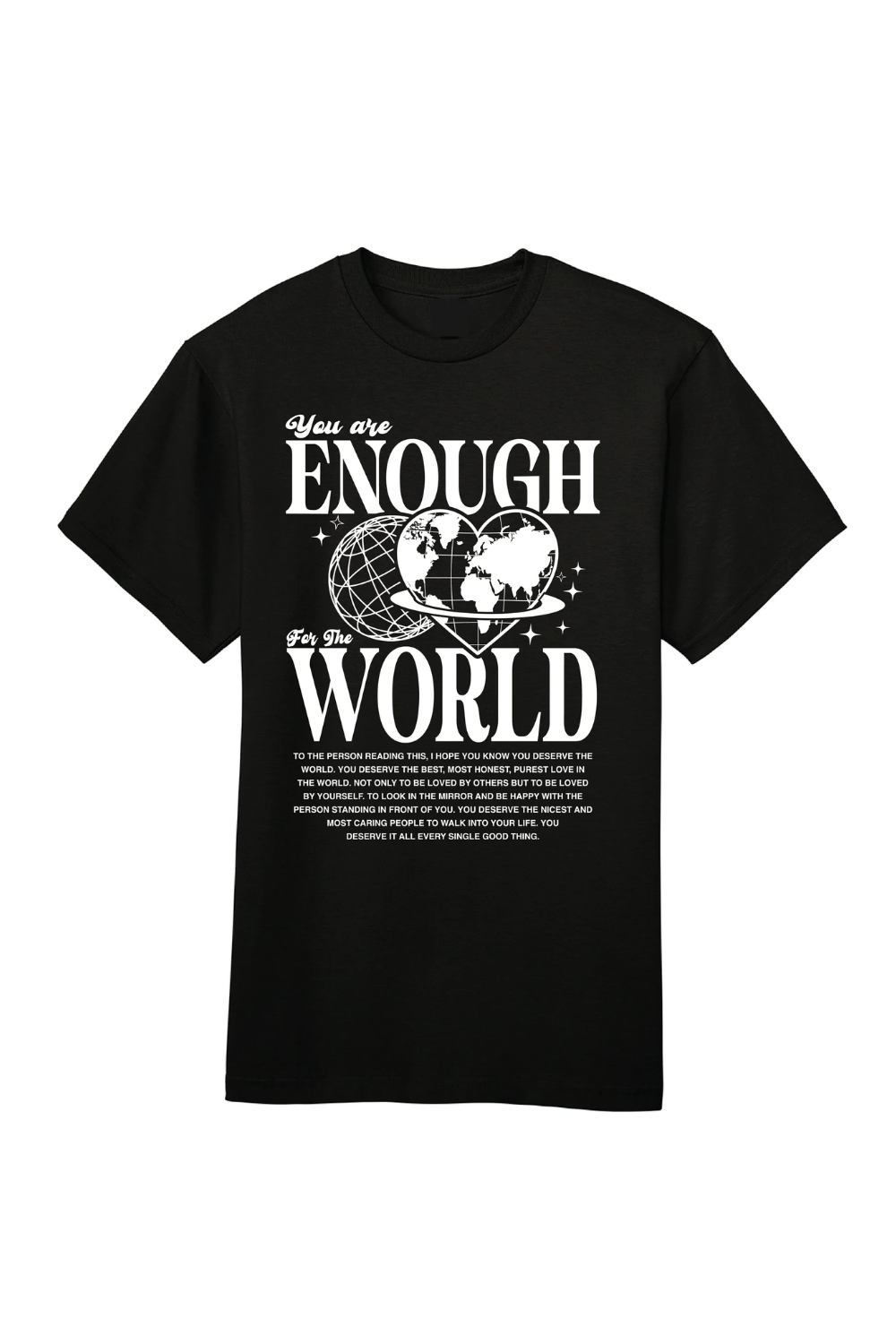 MH 1 You Are Enough Black