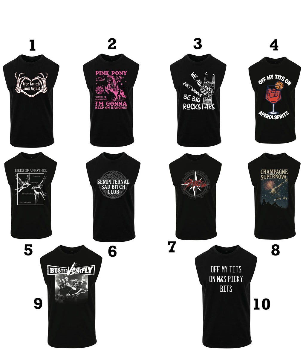 2 for £19.99 T-shirt Or Tank Top