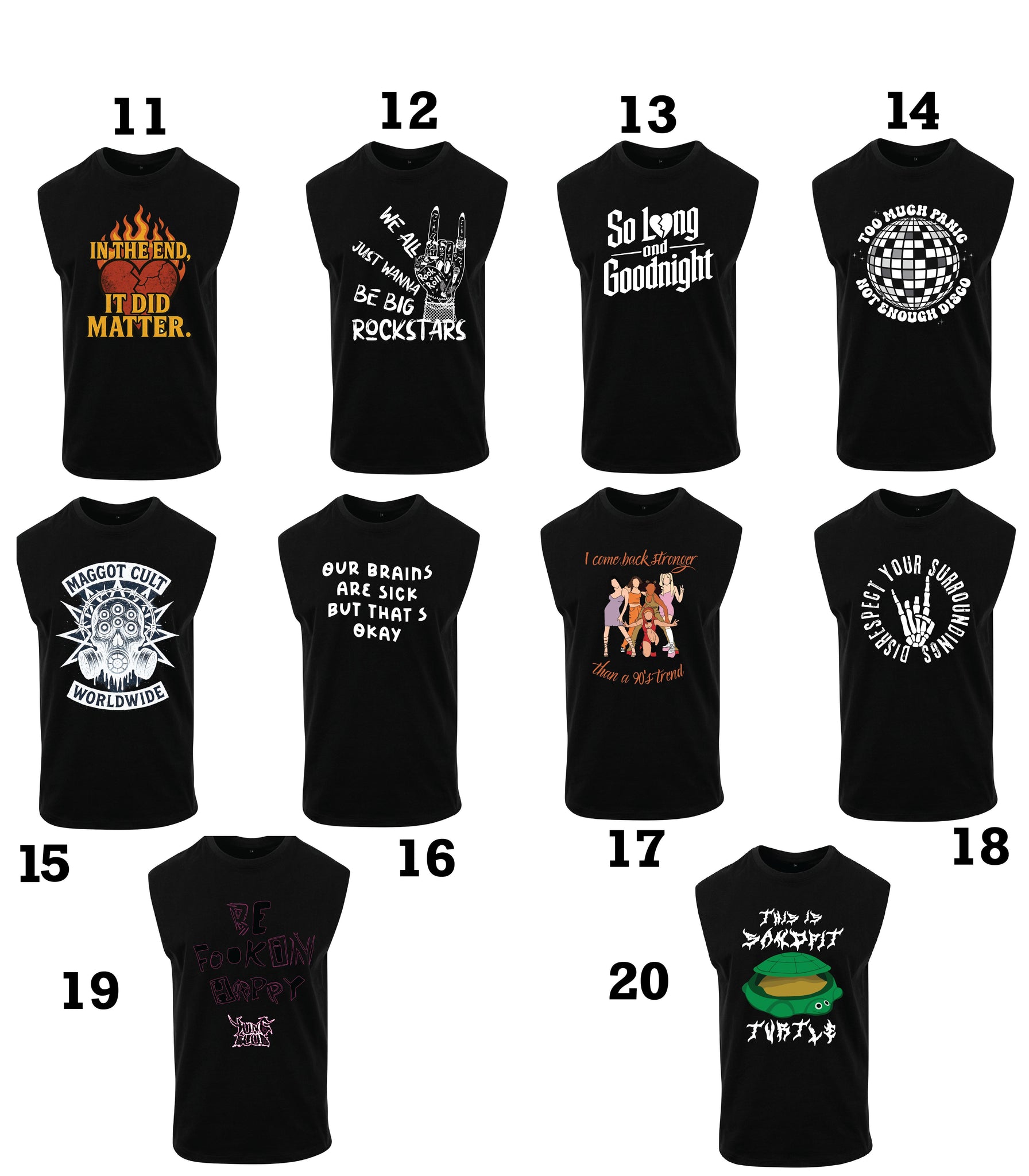 2 for £19.99 T-shirt Or Tank Top