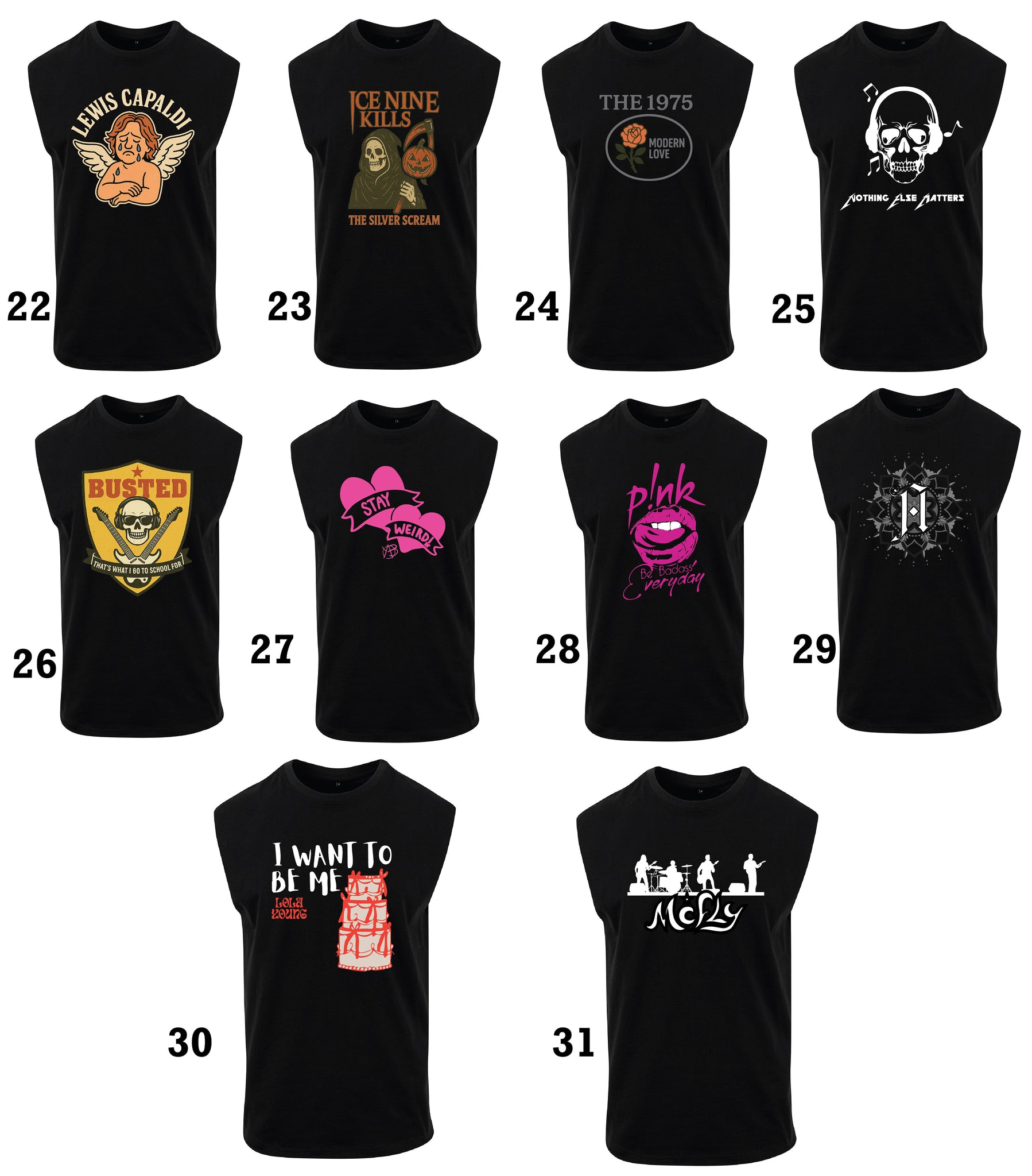 2 for £19.99 T-shirt Or Tank Top