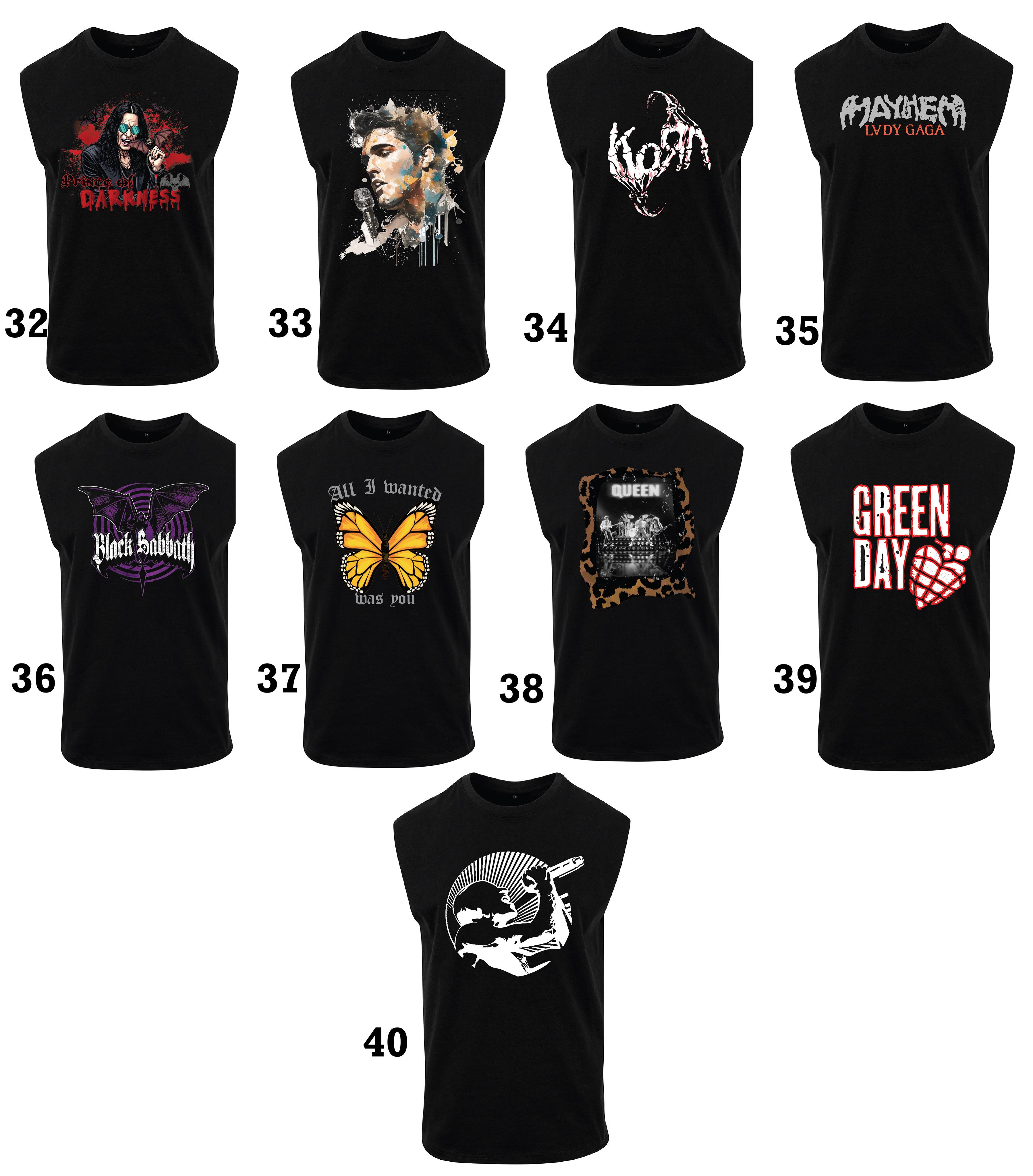 BAND 2 for £19.99 T-shirt Or Tank Top