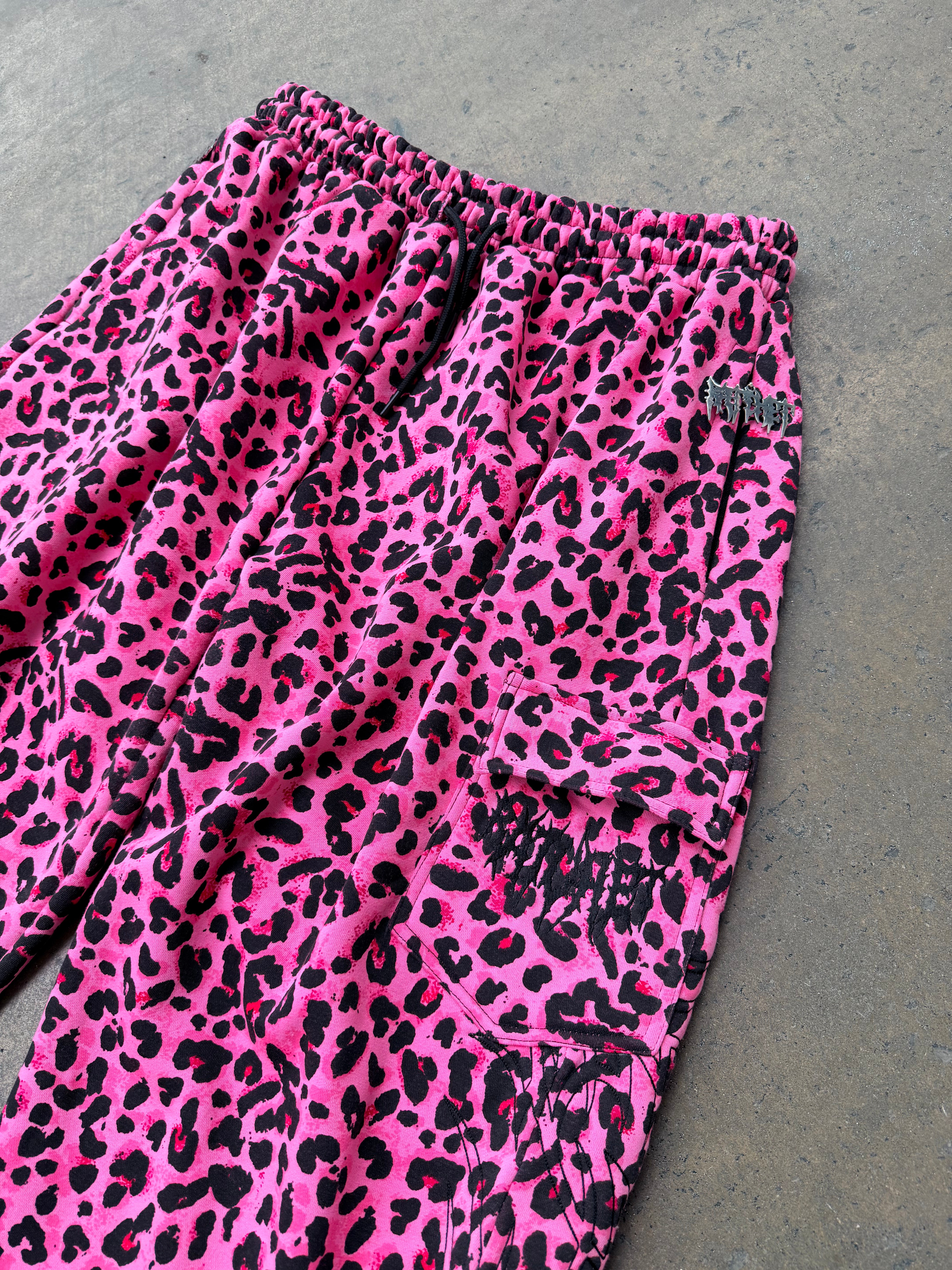 Pink Leopard Joggers Pre Order (Shipped End Of August)