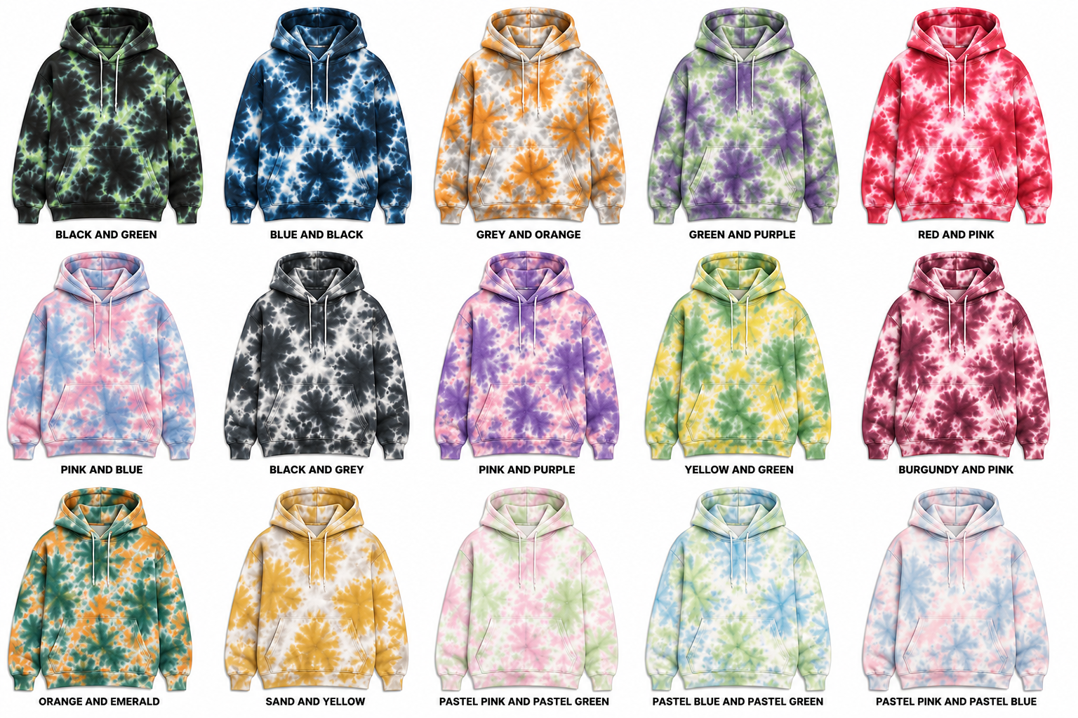 TIE DYE DEAL (SAVE OVER HALF PRICE)
