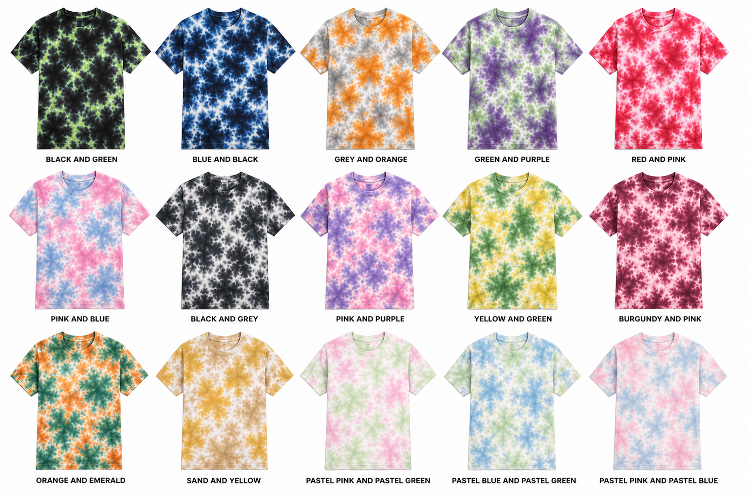 TIE DYE DEAL (SAVE OVER HALF PRICE)