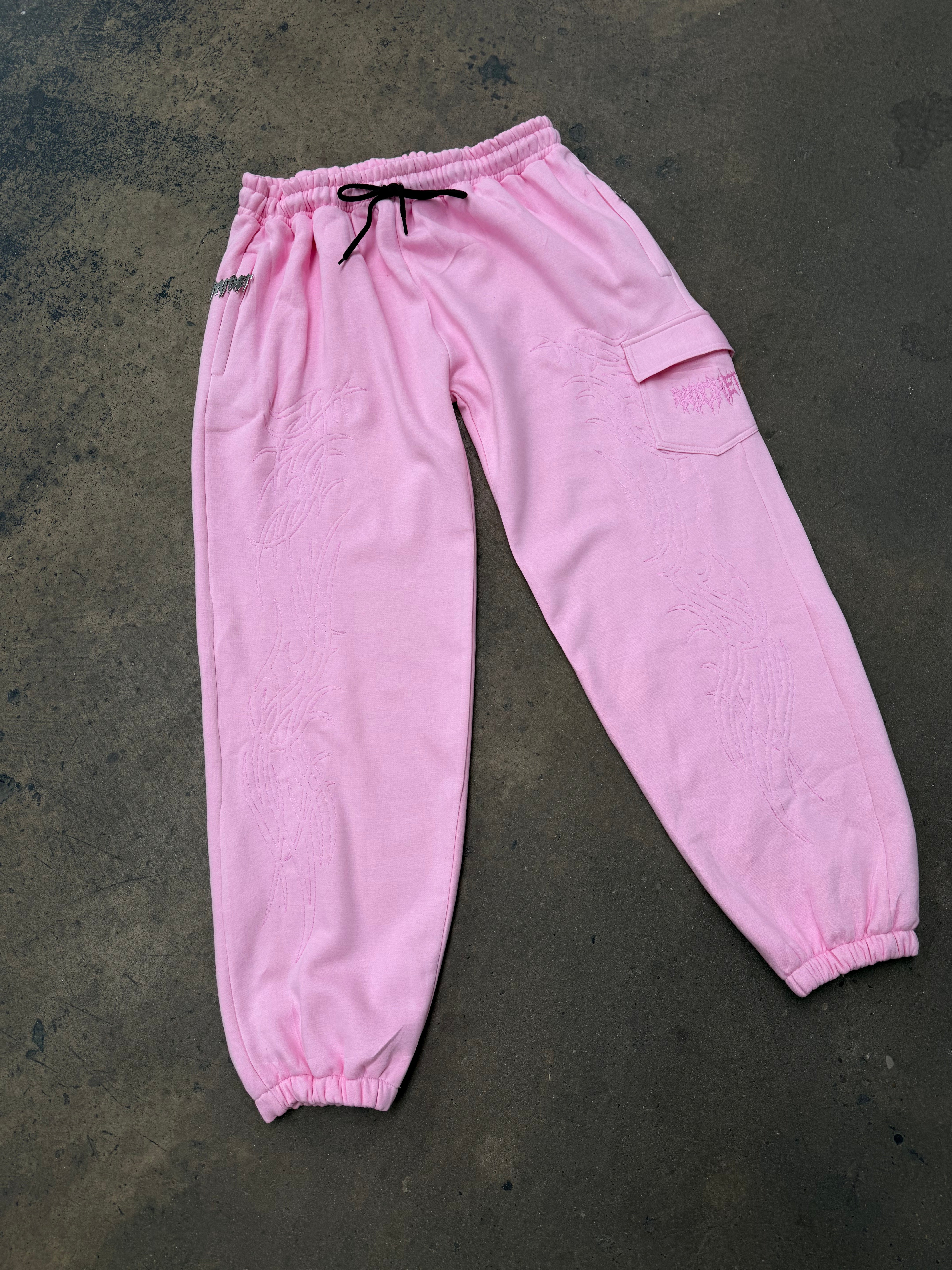 Baby Pink Joggers Pre Order (Shipped End Of NOVEMBER)