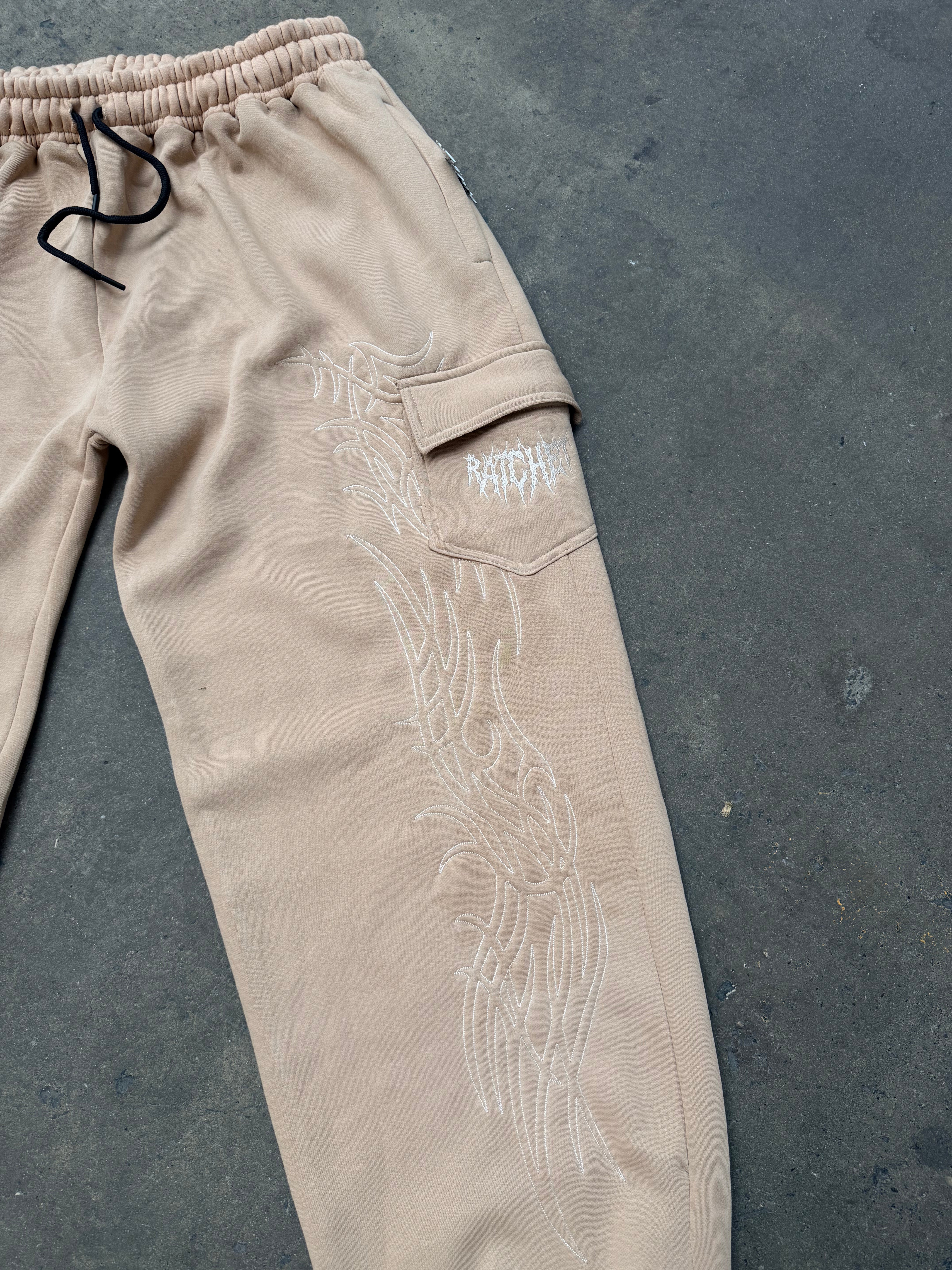 Tan Joggers Pre Order (Shipped End Of NOVEMBER)
