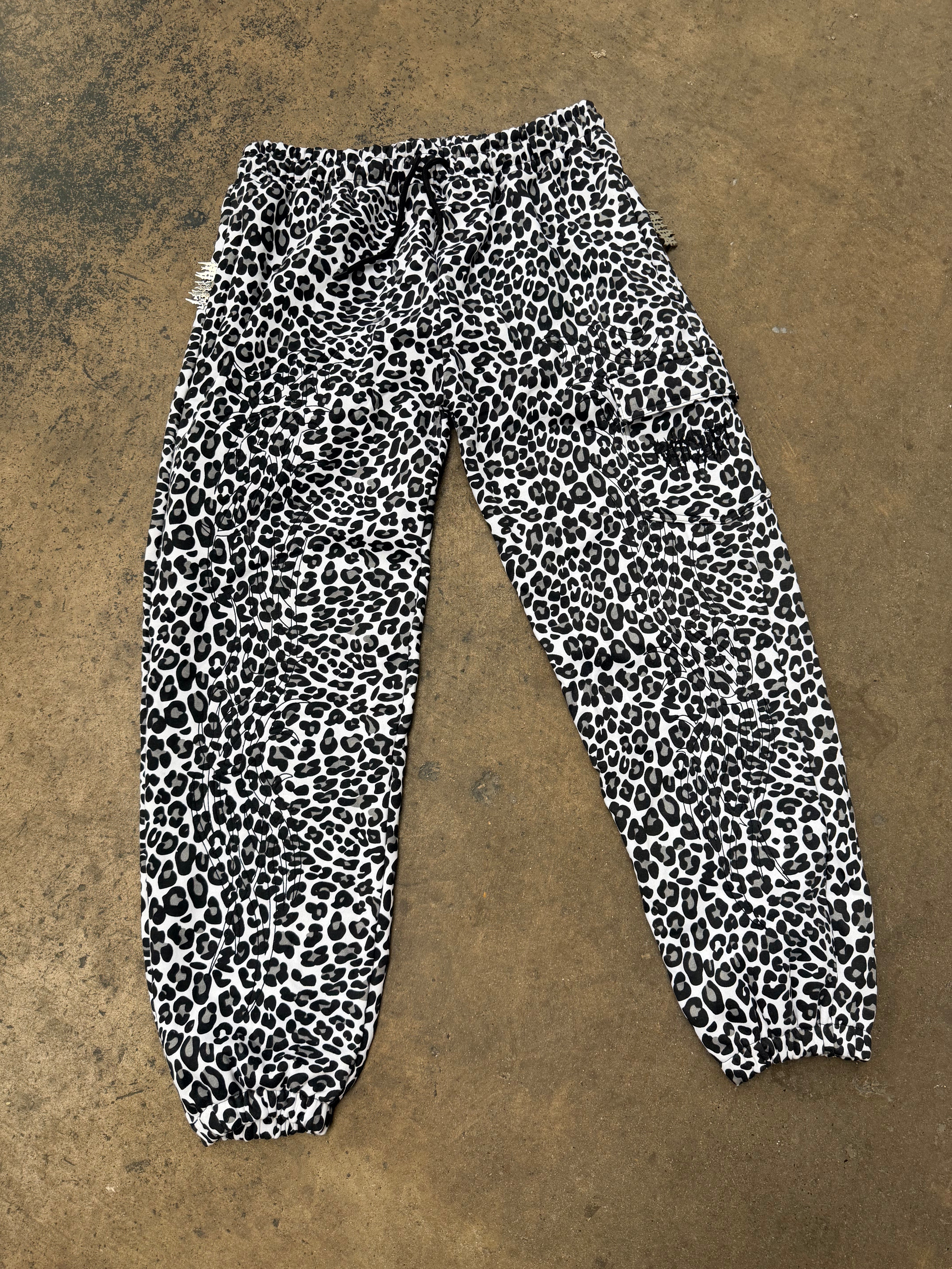 Snow Leopard Joggers Pre Order (Shipped End Of NOVEMBER)