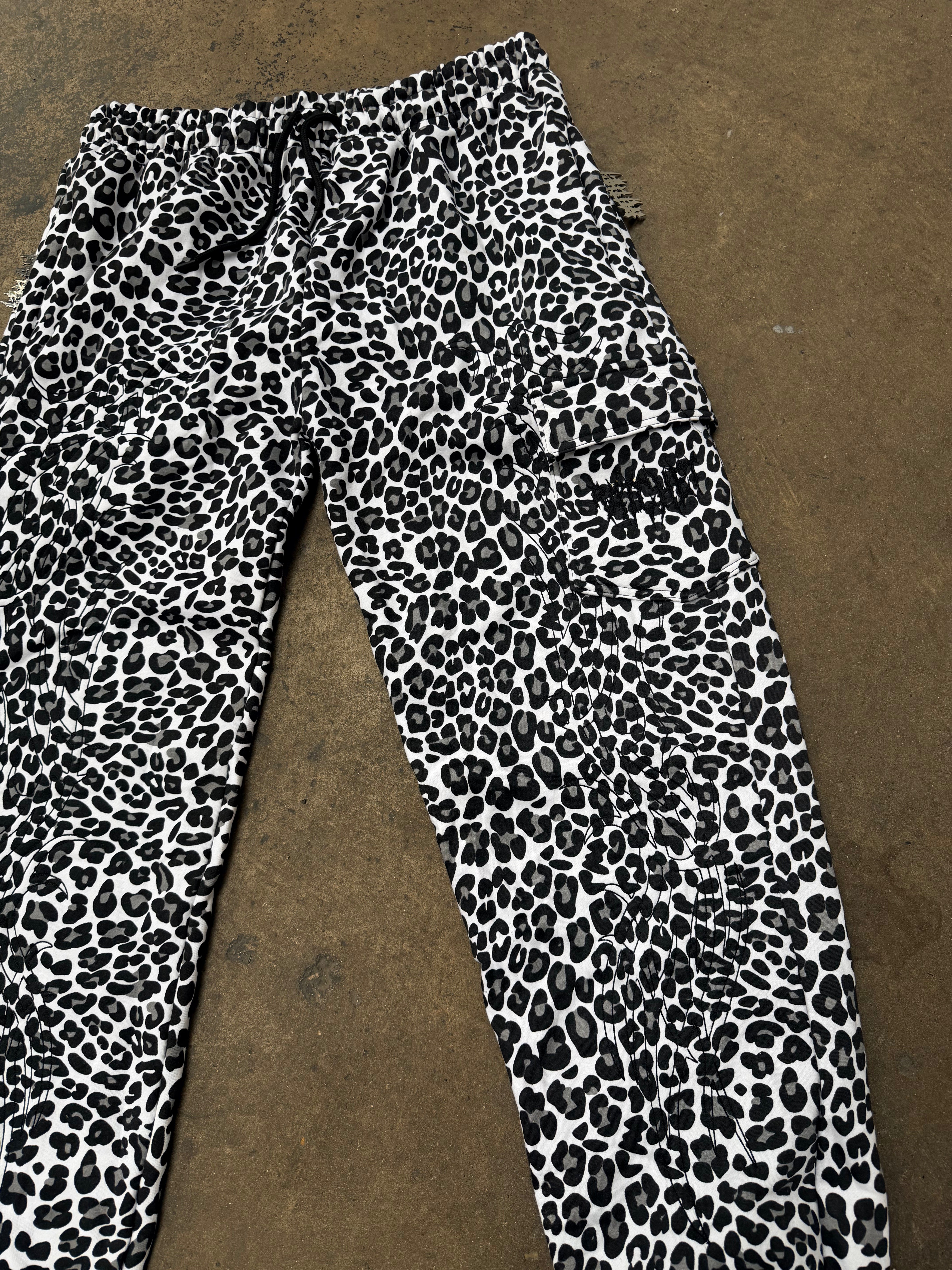 Snow Leopard Joggers Pre Order (Shipped End Of NOVEMBER)