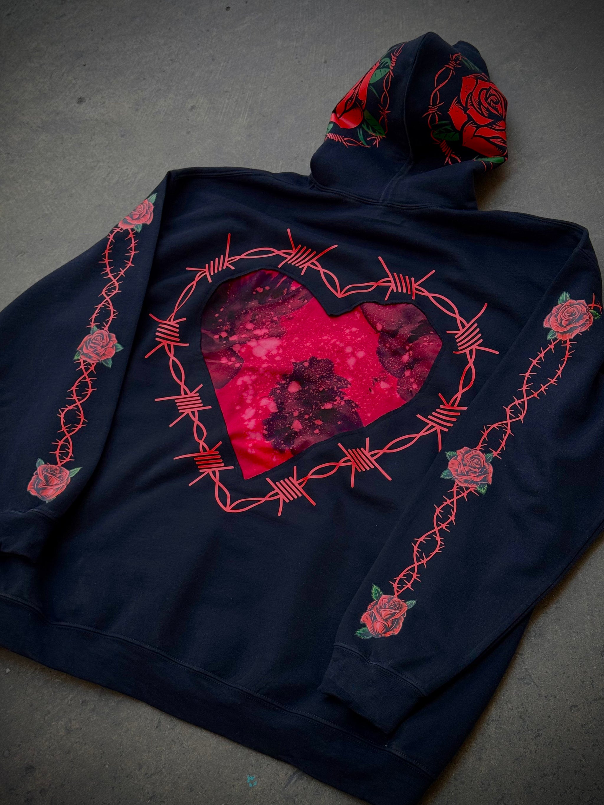 Heart Panel Hoodie