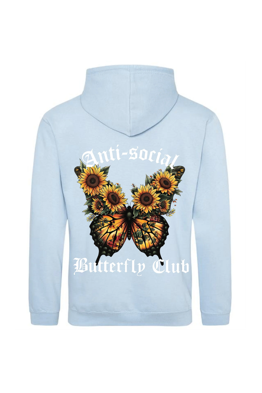 Anti-Social Butterfly Baby Blue