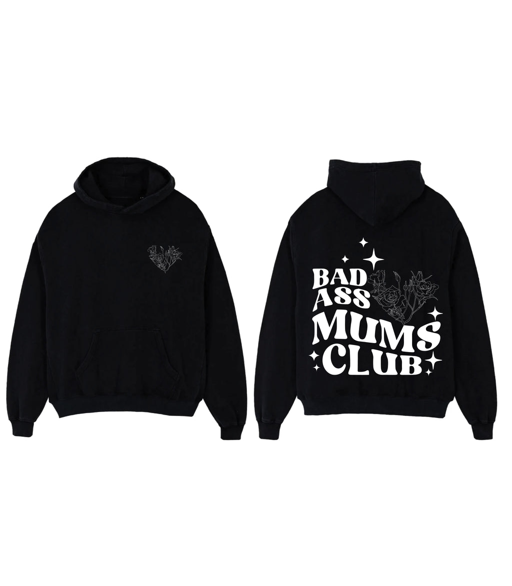 Bad Ass Mums Club Black