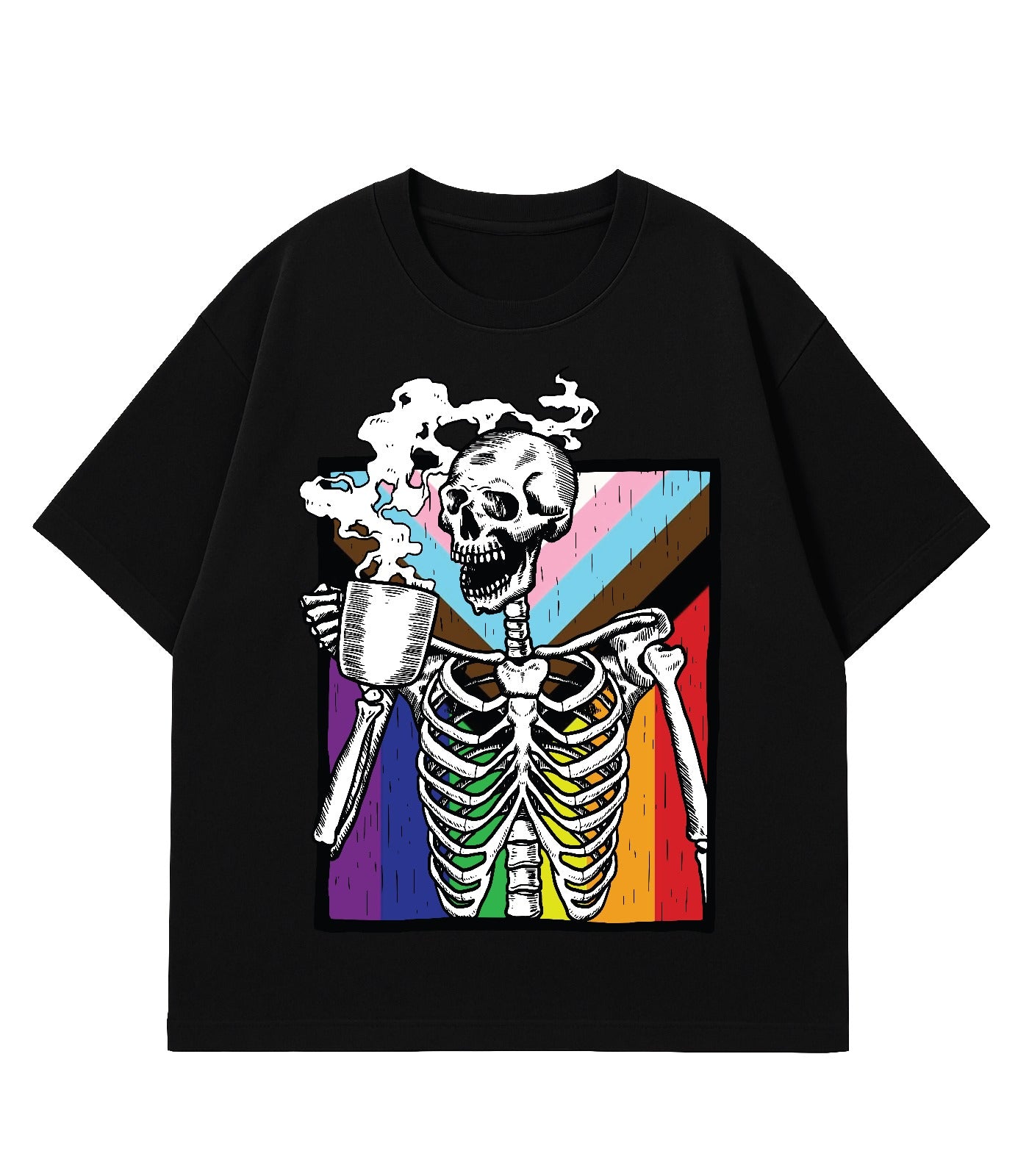 Gay Coffee Skeleton