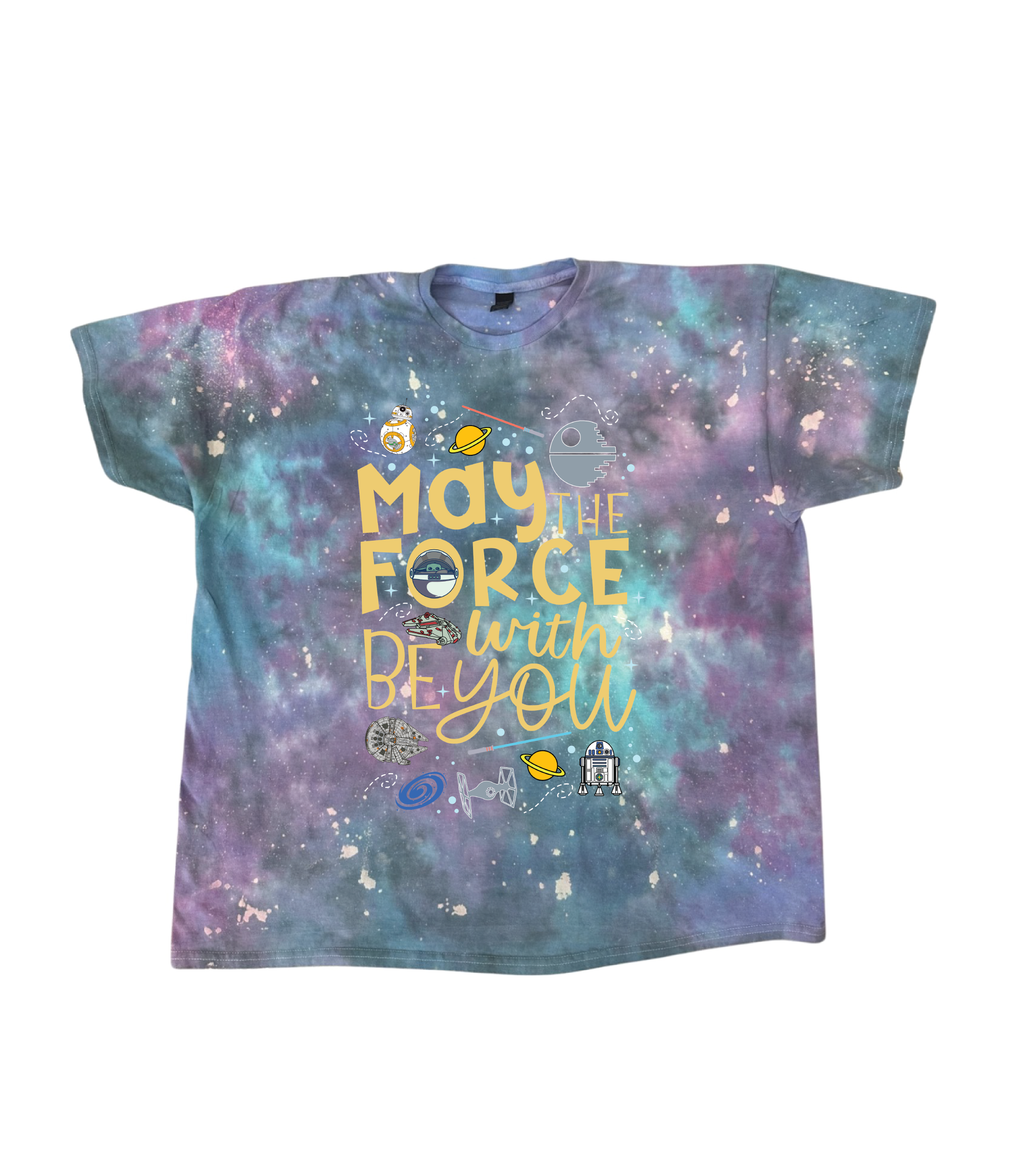 May The Force Be With You Doodle Tie Dye