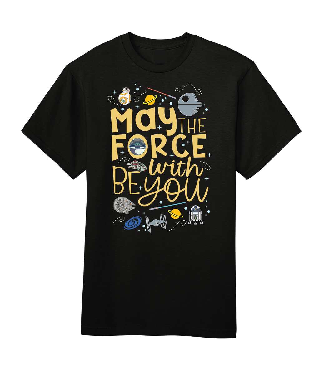 May The Force Be With You Doodle Graphic