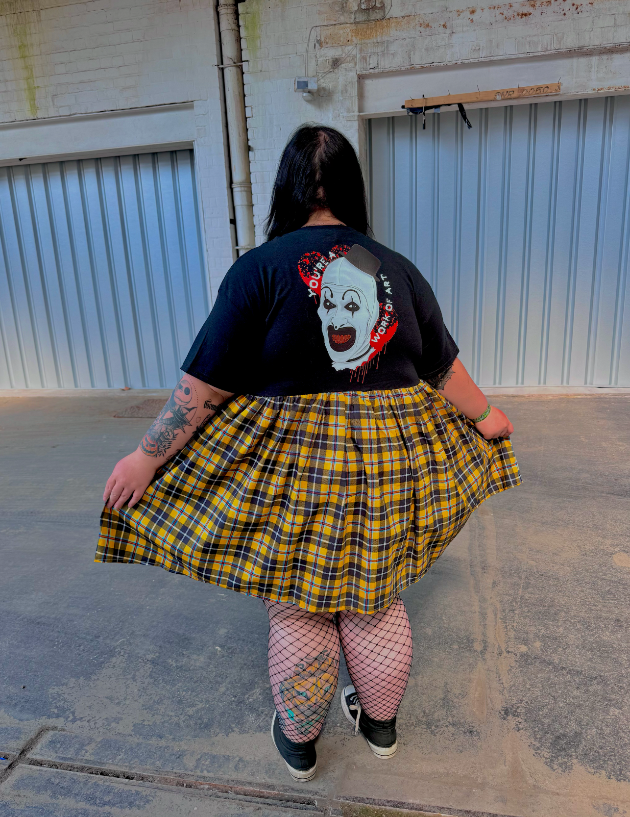 ART SMOCK DRESS
