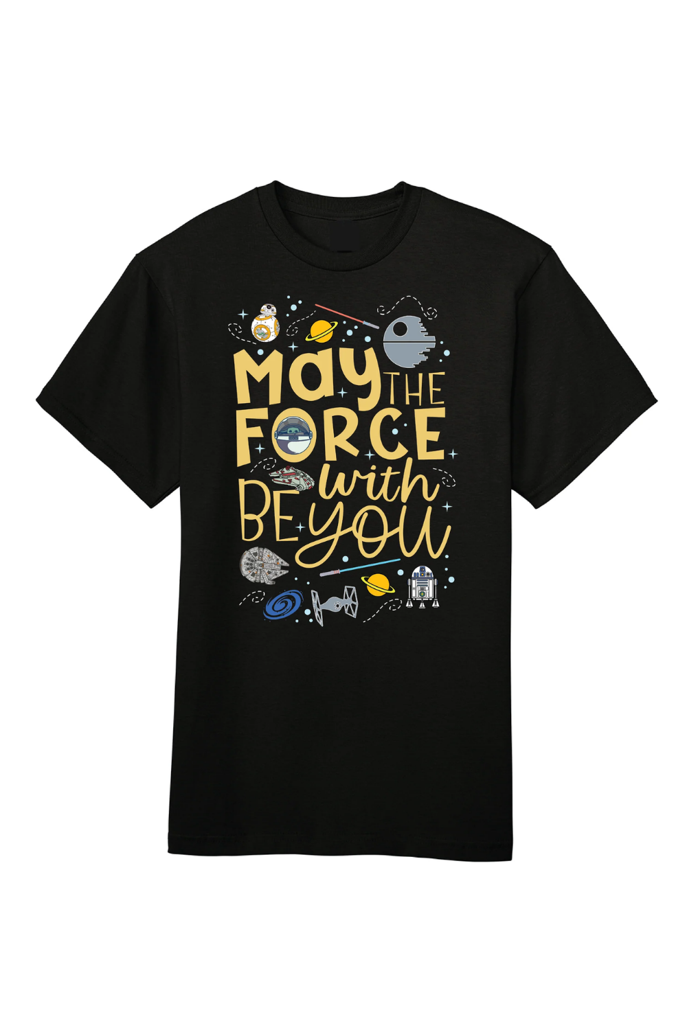 May The Force Be With You Doodle Graphic