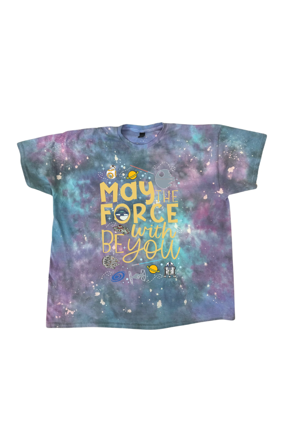 May The Force Be With You Doodle Tie Dye