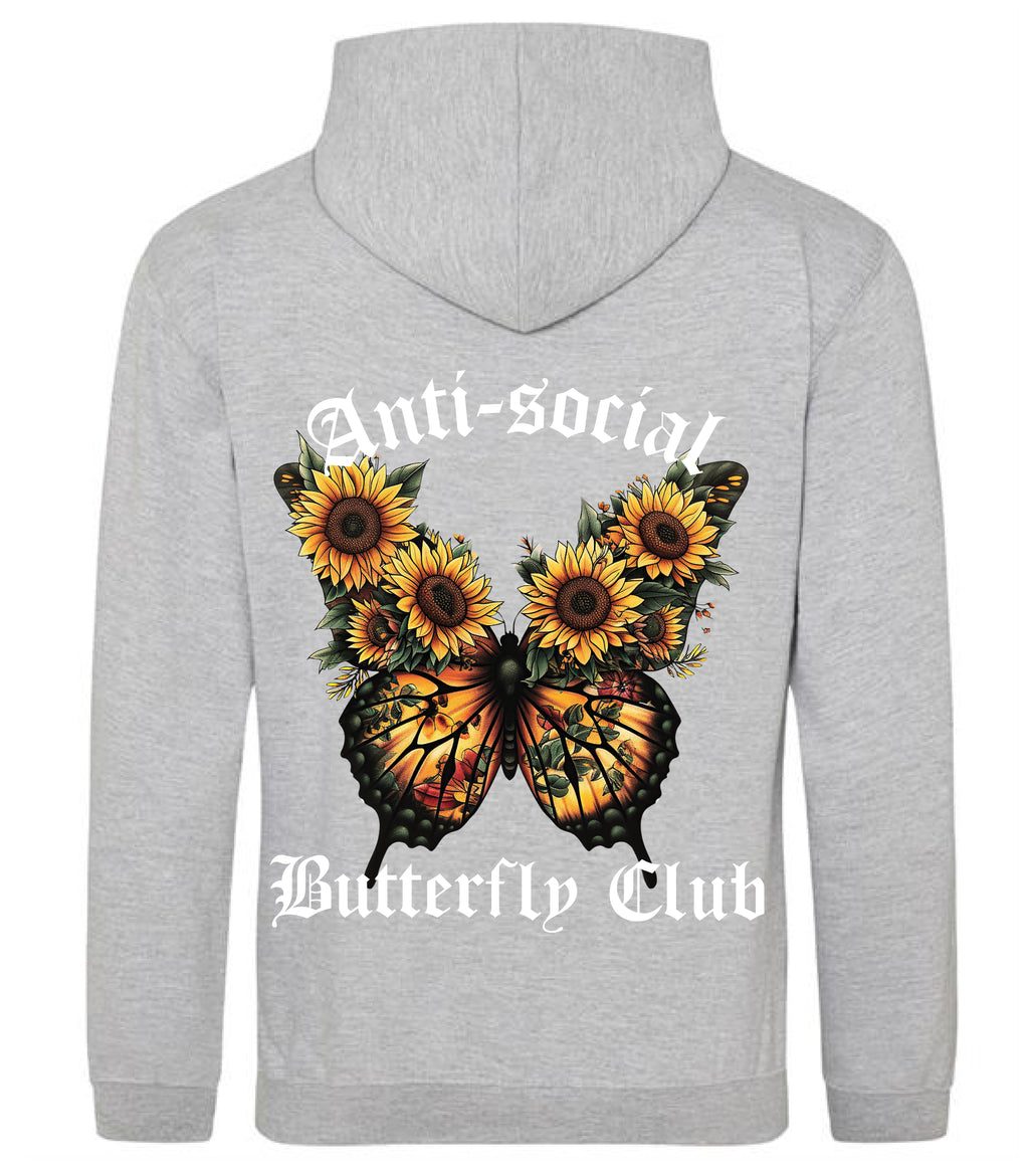 Anti-Social Butterfly Grey