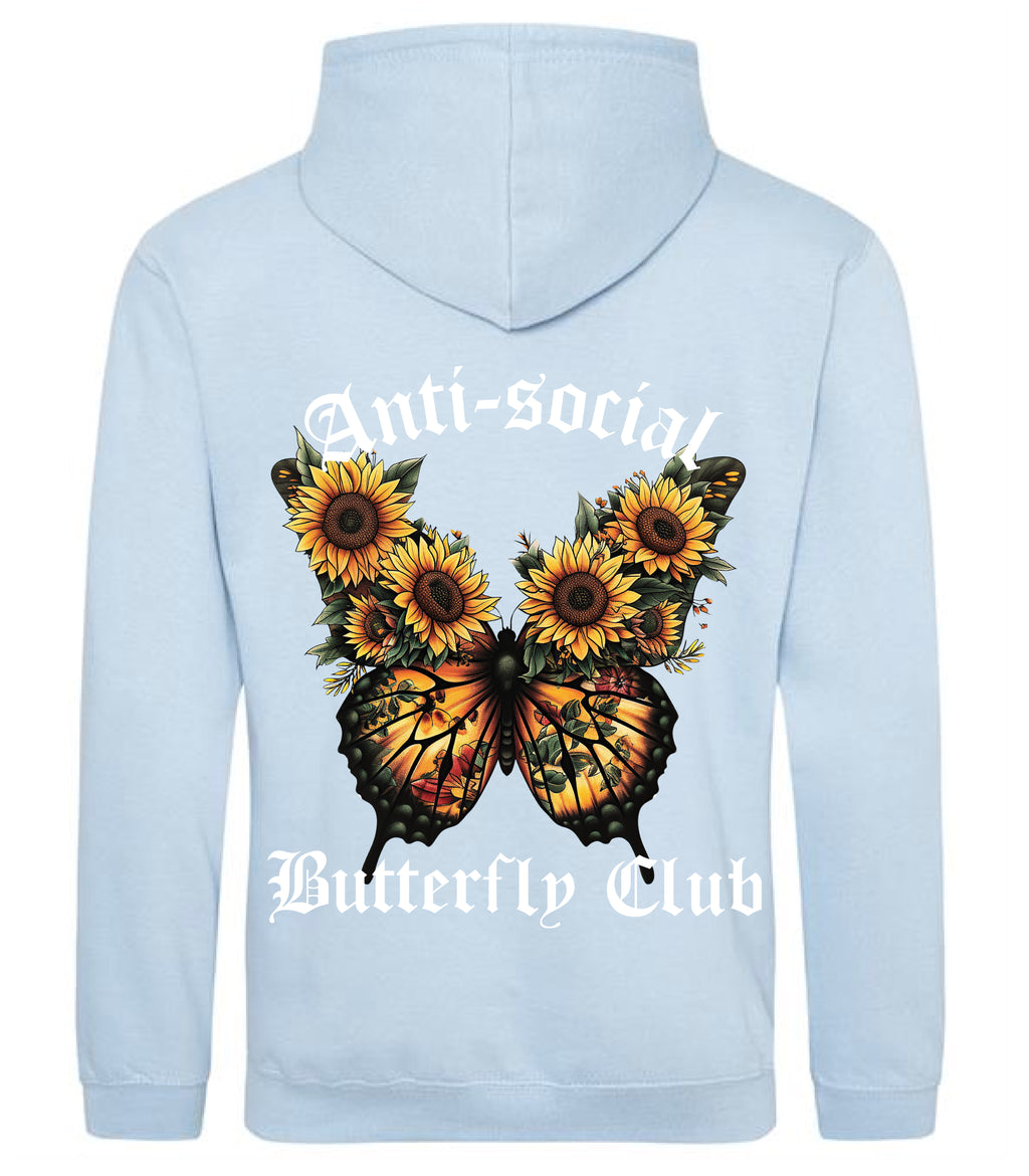 Anti-Social Butterfly Baby Blue