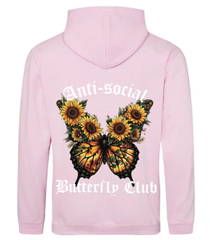 Anti-Social Butterfly Baby Pink