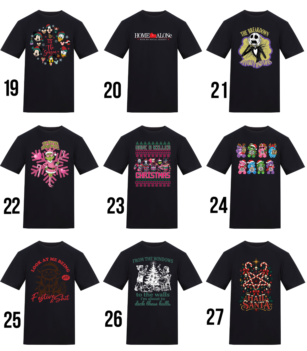 CHRISTMAS DAY £10 T-shirt
